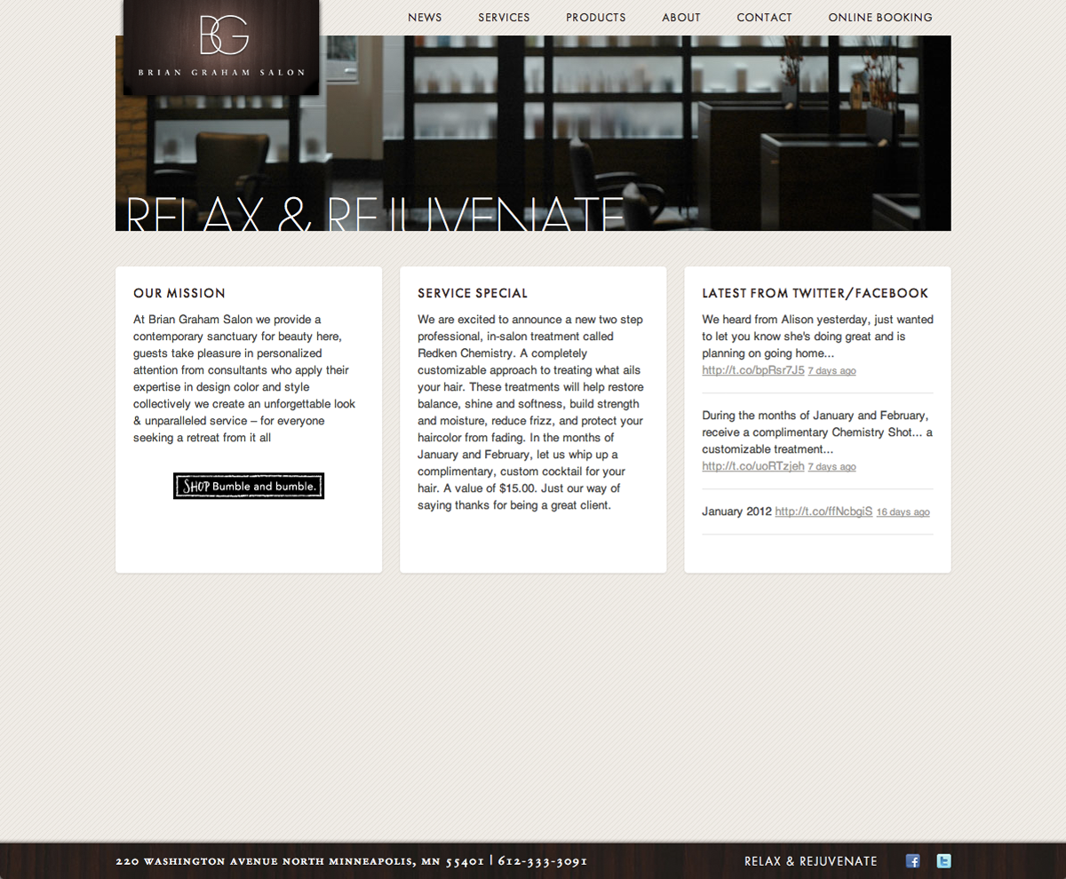 Soire Design - Brian Graham Salon