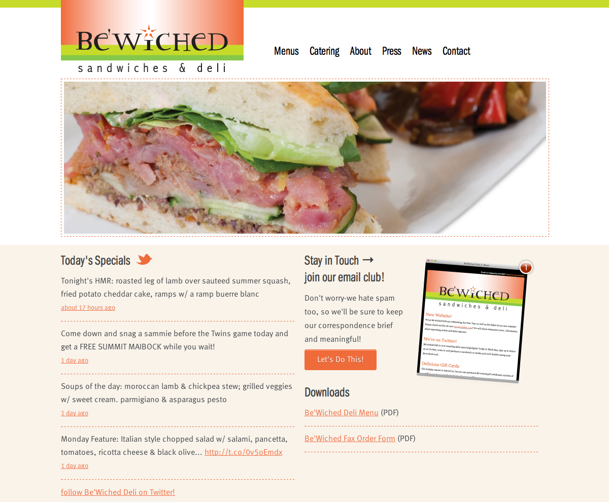 Soire Design - Be’Wiched Deli